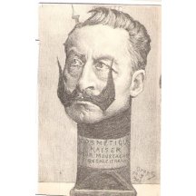 Karikatura na Viléma - dbal na svůj zevnějšek