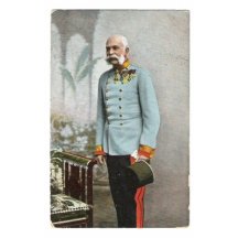 Franz Josef v modré uniformě