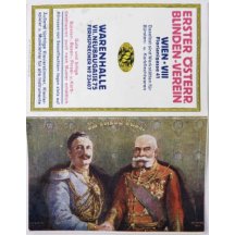 Kalendář pro rok 1915 - portréty císařů 