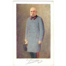Franz Joseph in blue coat