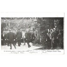 Zahájení svěcení mostu, Praha