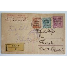 Itálie - provizórium / přetisk na rakouské celině 