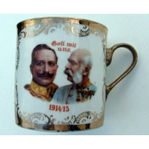 Zlacený hrnek FJI / WII