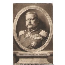 Marshal - General from Hindenburg 