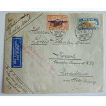 Letecký dopis - Holandská Indie 