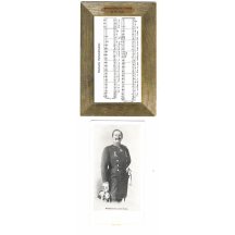 Německý císař Wilhelm II. pod textem písně