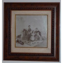 Hrající si FJ ,bratři a sestra s hračkami