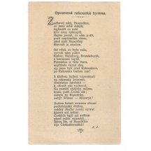 Opravená rakouská hymna