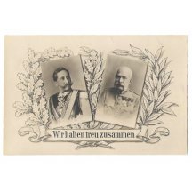 Wilhelm a Franz Josef: Budeme navždy spolu. 