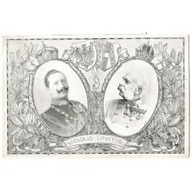 VIRIBUS - UNITIS /císař Wilhelm a Franz Josef