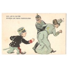 Císař Vilém láká italského krále krále