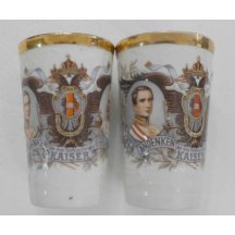 Dva pohárky na tužky