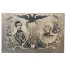 Portréty mladého a staršího císaře Franz Josefa I.