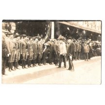 Sokolové vzdávají čest Franz Josefovi