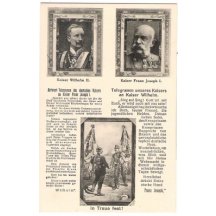 Vzájemné telegramy císařů / patriotika