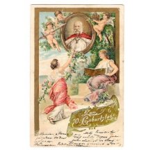 Děti a ženy oslavují císařovy narozeniny