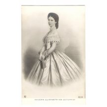 Stojící rakouská císařovna Elisabeth