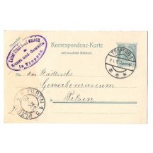 Korespondeční lístek, Plzeň