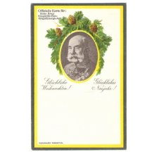 Official card for naval auxiliary office 