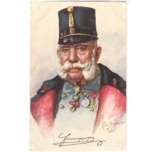 Portrét císaře Františka Josefa