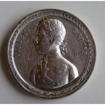 Stříbrná medaile mladého císaře Františka Josefa 