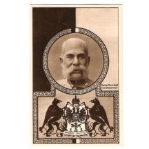 Franz Josef a znaky monarchie , varianta č.2