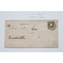 Frankovaný dopis 3 Kr- Buldogkopf, katalog Hirš, str.75