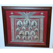 Němečtí úředníci, v čele s císařem Wilhelmem