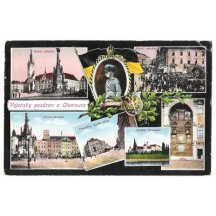 František Josef a vojenský pozdrav z Olomouce