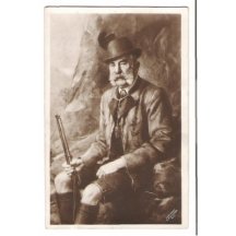 Malovaná varianta Franz Josefa, odpočívající po lovu