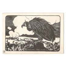 Emperor Wilhelm like an eagle , Germany 