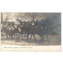  Císař Franz Joseph a král Friedrich August
