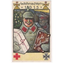Propagační pohlednice , Vánoce 1915