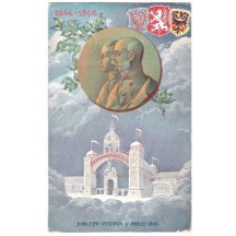 Jubilejní výstava v Praze a císař Franz Joseph, r.1908