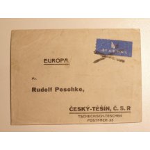 Dopis s mimořádnou frankaturou - anglická Indie