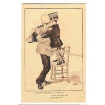 Franz Josef se objímá s italským králem