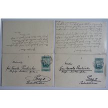 Bosna - Hercegowina ... dvě dvojité celiny oboustranně prošlé