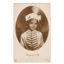 Crown prince in Hungarian uniform