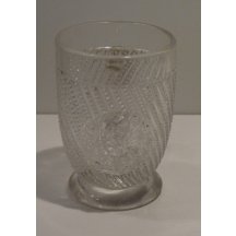 Portrét Franz Josefa na skleněném zdobeném půllitru