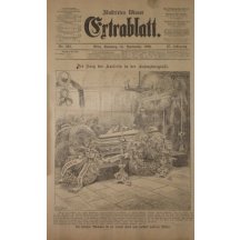 Noviny - pohřeb císařovny Elisabet ...rakev s císařovnou u kapucínů