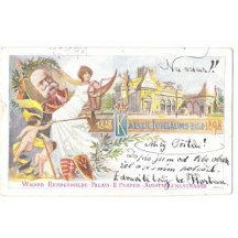 Franz Joseph I. a pohled na vídeňský Prater