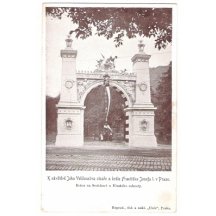 Brána na smíchově u Kinského zahrady, Praha