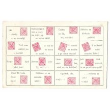 Známkomluva čeká, barevná varianta tisku