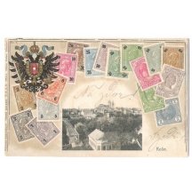 Kolín - stamps and eagle