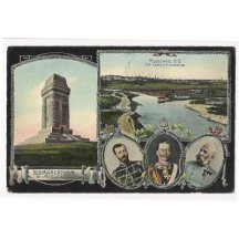 Bismarckturm- Myslowitz a trojportrét císařů