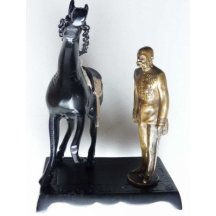 František Josef a jeho kůň / 12 cm
