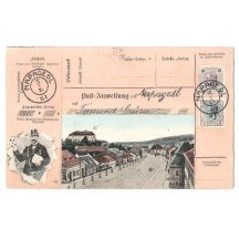 Napajedla - post man and stamps of Franz Joseph