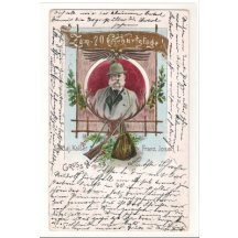 Tisková varianta k 70. narozeninám císaře