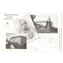 Church and portrait of Franz Joseph , Reichstadt