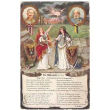 Franz Josef, Wilhelm a ženy v symbolech rakouských a německých